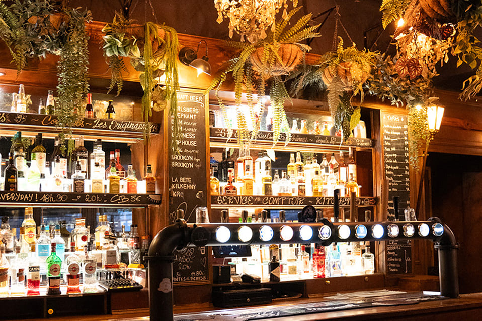 The Black lion ambiance intérieur